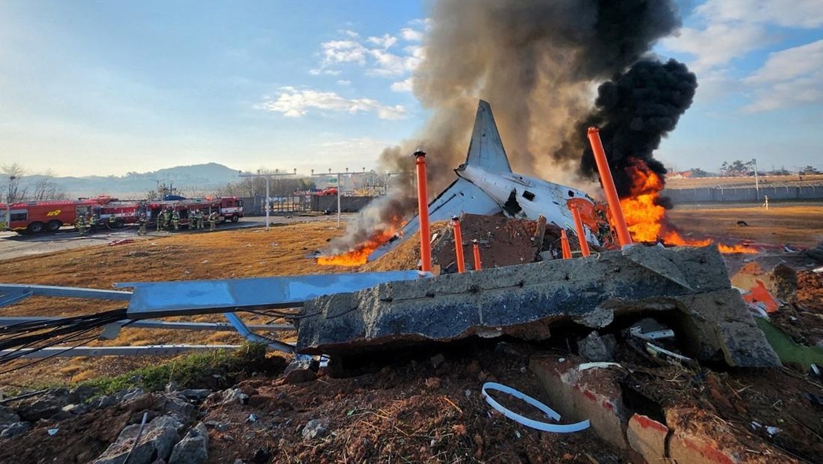 Jeju Air Plane Crash in South Korea – Tragic Incident at Muan International Airport