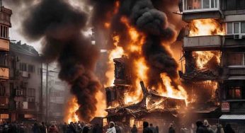 Russia Launches Massive Airstrike on Kyiv