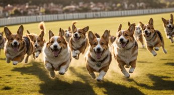 Corgi Race Brings Smiles at Santa Anita Park Family Event
