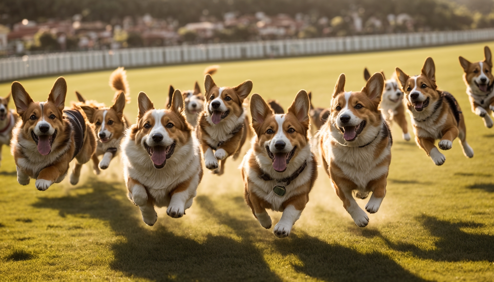 Corgi Race Brings Smiles at Santa Anita Park Family Event